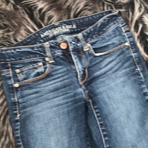 American Eagle Skinny Stretch Dark wash - Picture 2 of 3